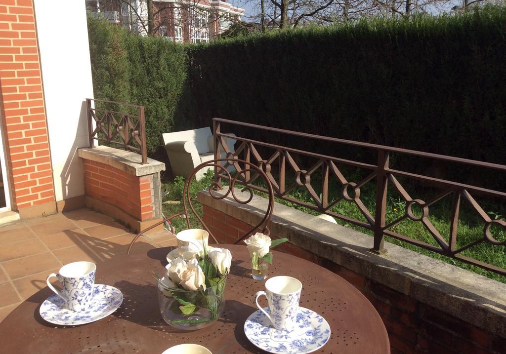 Apartamento Con Jardin Getxo Ngoại thất bức ảnh